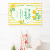 Net Verloving Citrus Vrijgezellenfeest Spandoek (Insitu)