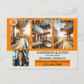 Net vermeld professionele foto onroerend goed briefkaart (Voorkant)