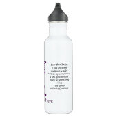 Net voor de huidige Reiki Beginselen Waterfles (Rechts)