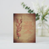 Net voor Reiki Beginselen Inspirerend Briefkaart (Staand voorkant)