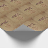 Net voor vandaag bloemen Inspirerend Cadeaupapier (Hoek)