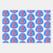 Net voor vandaag Geode 12 Step AA Recovery Slogan Inpakpapier Vel (Voorkant 2)