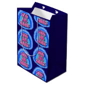Net voor vandaag Geode 12 Step AA Recovery Slogan Medium Cadeauzakje (Achterkant Gekanteld)