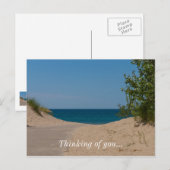 Net voorbij briefkaart (Voorkant / Achterkant)