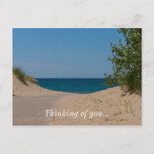 Net voorbij briefkaart (Voorkant)