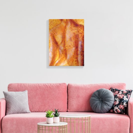 Net voorbij canvas afdruk (Insitu (Woonkamer))