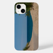 Net voorbij Hoesje-Gemate iPhone Case (Achterkant)