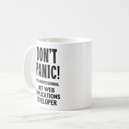 .NET Web Applications Developer Koffiemok (Voorkant links)