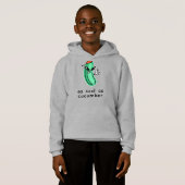 Net zo cool als een Komkommer – Kinderen Hoodie (Voorkant volledig)