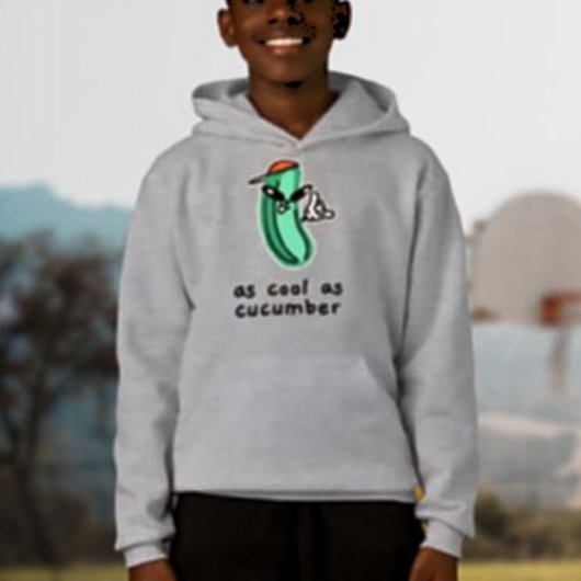 Net zo cool als een Komkommer – Kinderen Hoodie