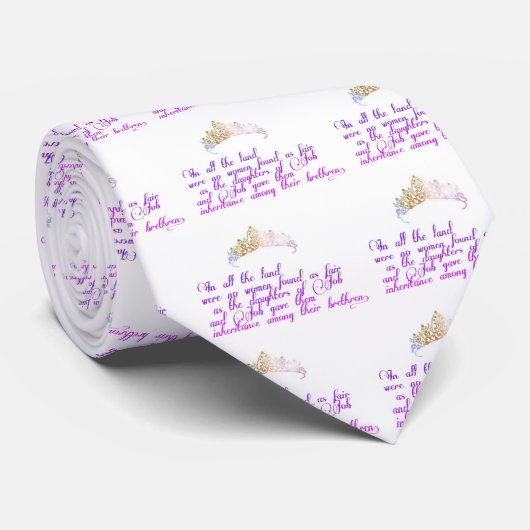 Net zo eerlijk als de dochters van hun werk stropdas (Opgerold)