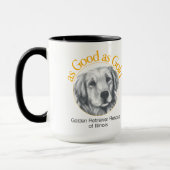 Net zo goed als de gouden persoonlijke Ringer Coff Mok (Links)