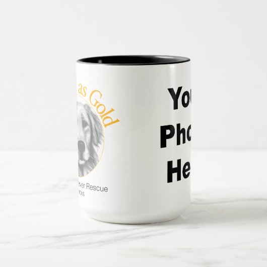 Net zo goed als de gouden persoonlijke Ringer Coff Mok (Midden)