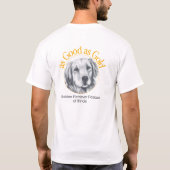 Net zo goed als het goudtrottoshirt van de goudmag t-shirt (Achterkant)