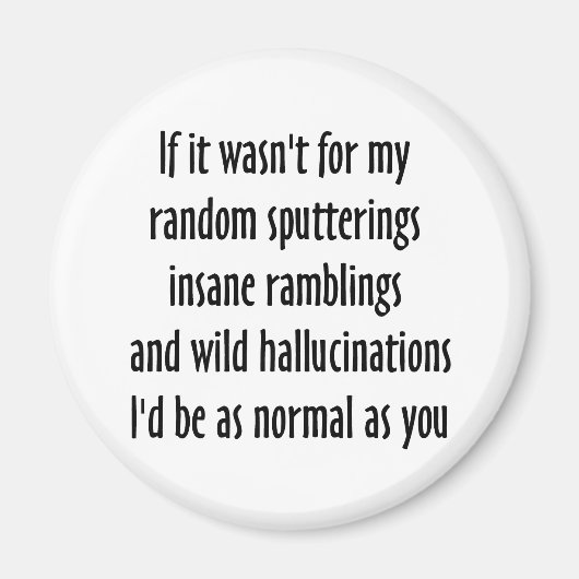 Net zo normaal als jij magneet (Voorkant)