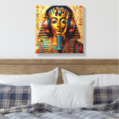 NET ZOALS FARAO TUT 2 CANVAS AFDRUK (Insitu (Slaapkamer))