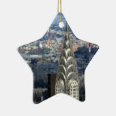 Net zoals het Chrysler-gebouw Keramisch Ornament (Rechts)