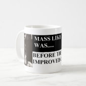 Net zoals het was voordat ze het verbeterden koffiemok (Voorkant links)