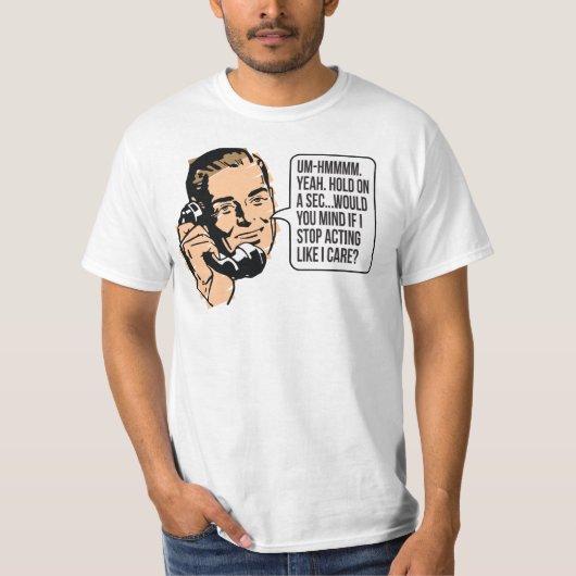 Net zoals ik Tee Shirt belangrijk vind (Voorkant)