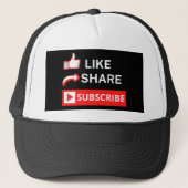 Net zoals je abonnement op Delen Trucker Pet (Voorkant)