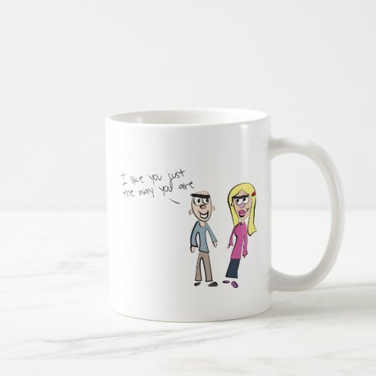 Net zoals jij bent koffiemok (Rechts)
