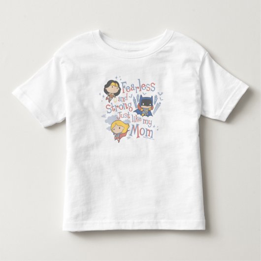 Net zoals mijn moeder, onverdiend en sterk kinder shirts (Voorkant)