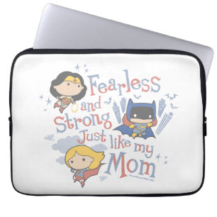 Net zoals mijn moeder, onverdiend en sterk laptop sleeve