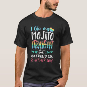 Net zoals mijn Mojito-rechtse vriend een van beide T-shirt