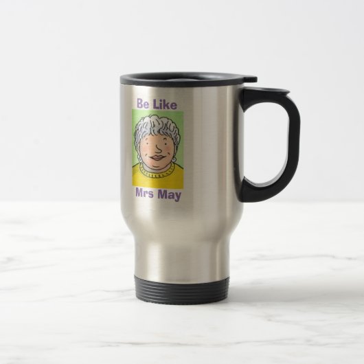 Net zoals Mrs May Travel Mug Reisbeker (Rechts)