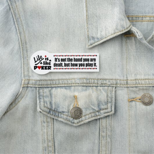 Net zoals poker naamplaatje (In situ)