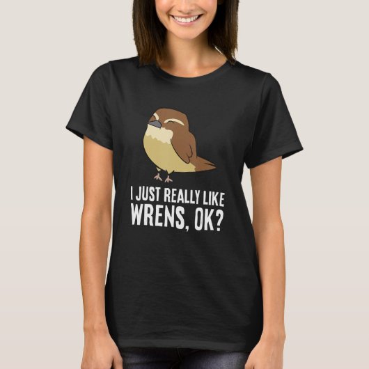 Net zoals Wrens T-shirt (Voorkant)