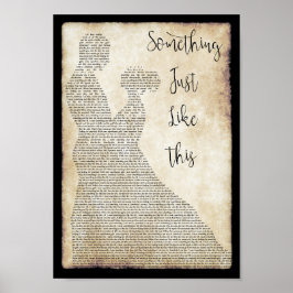 Net zoiets als deze dansende song Lyric print