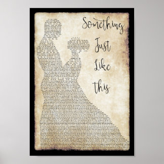 Net zoiets als deze dansende song Lyric print