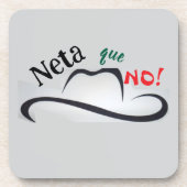 Neta que No! Bier Onderzetter (Voorkant)