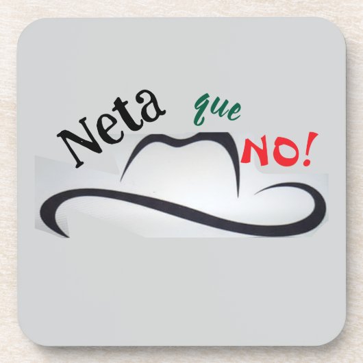 Neta que No! Bier Onderzetter (Voorkant)
