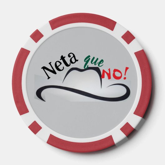 Neta que No! Poker Chips (Achterkant)