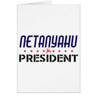 Netanyahu voor President