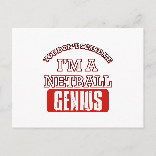 netbalgenialiteit briefkaart (Voorkant)