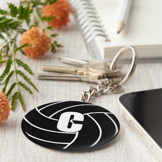 Netball Center C Key Ring Sleutelhanger (Zijkant)