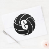 Netball Center, C, Netball Team Stickers (Envelop)