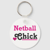 Netball Chick Sleutelhanger (Voorkant)
