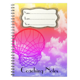 Netball Coaching Notes Thema Gepersonaliseerd Notitieboek