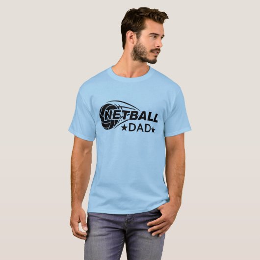 Netball Dad T-shirt (Voorkant volledig)