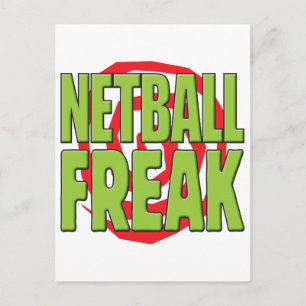 Netball Freak G Briefkaart