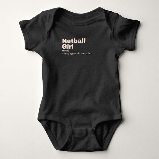 Netball Girl - Netball Romper (Voorkant)