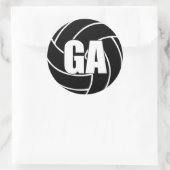 Netball Goal Attack, GA, netball Team Stickers (Tas)