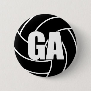 Netball Goal Attack GA Ronde Button 5,7 Cm