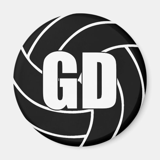 Netball Goal Defence Magneet (Voorkant)