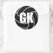 Netball Goal Keeper, GK, Netball Team Stickers (Tas)