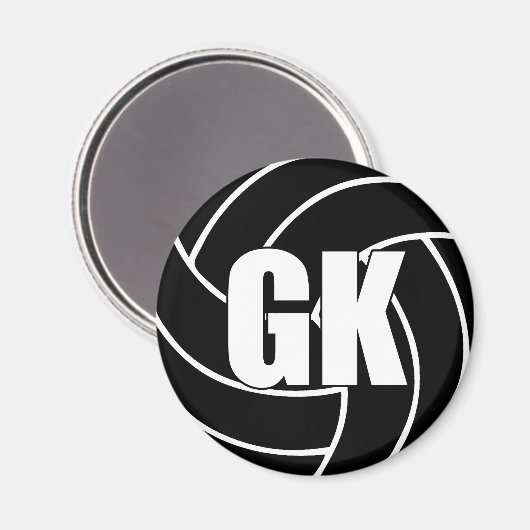 Netball Goal Keeper Magneet (Voorkant / Achterkant)
